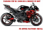 Preview: Skull Red for Yamaha YZF R1 2009-2014